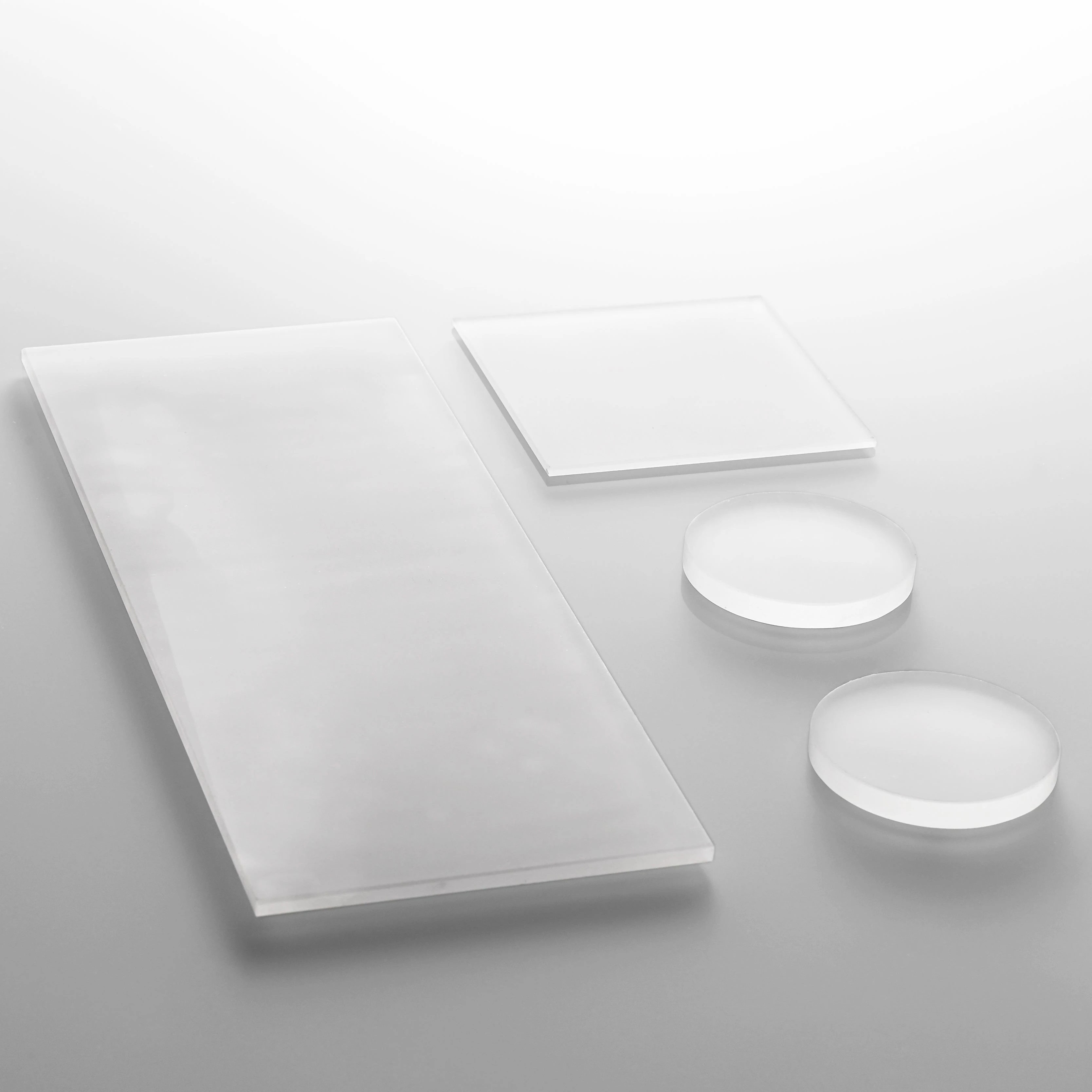 High Transmittance UV Fused Silica Quartz Glass Plate for Optical Instruments