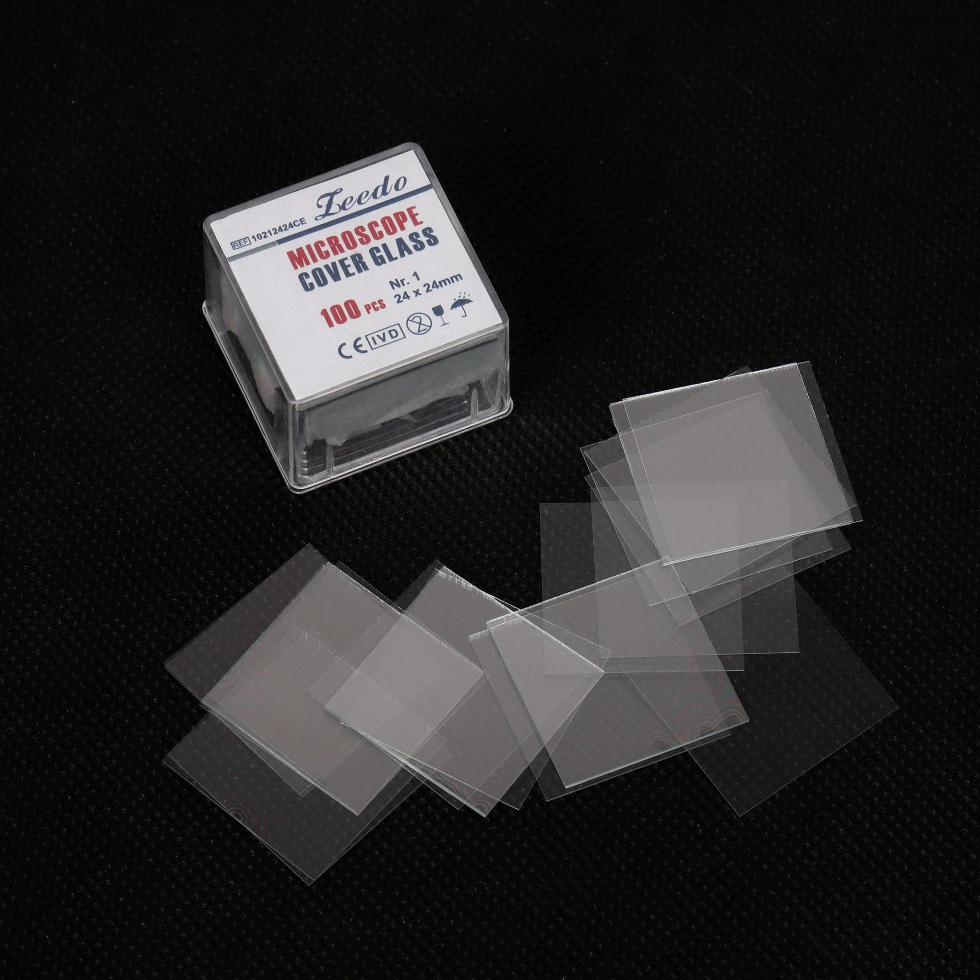 Hisure Disposable Microscopic Slides Cover Slip Glass with CE Approved