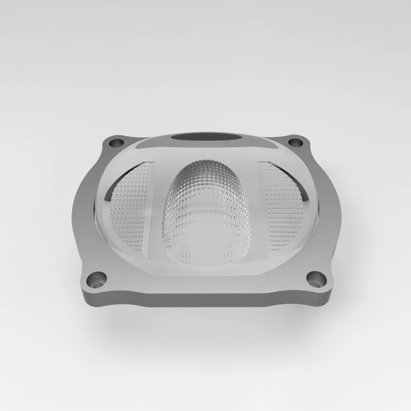 Hot Sale 120X50 Degree 106mm Diameter LED Street Light Optical Glass Lens Asphere Lens