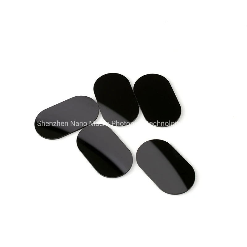 IR Glass 850nm Optical Lens Narrow Band Pass Filter with 80nm Fwhm