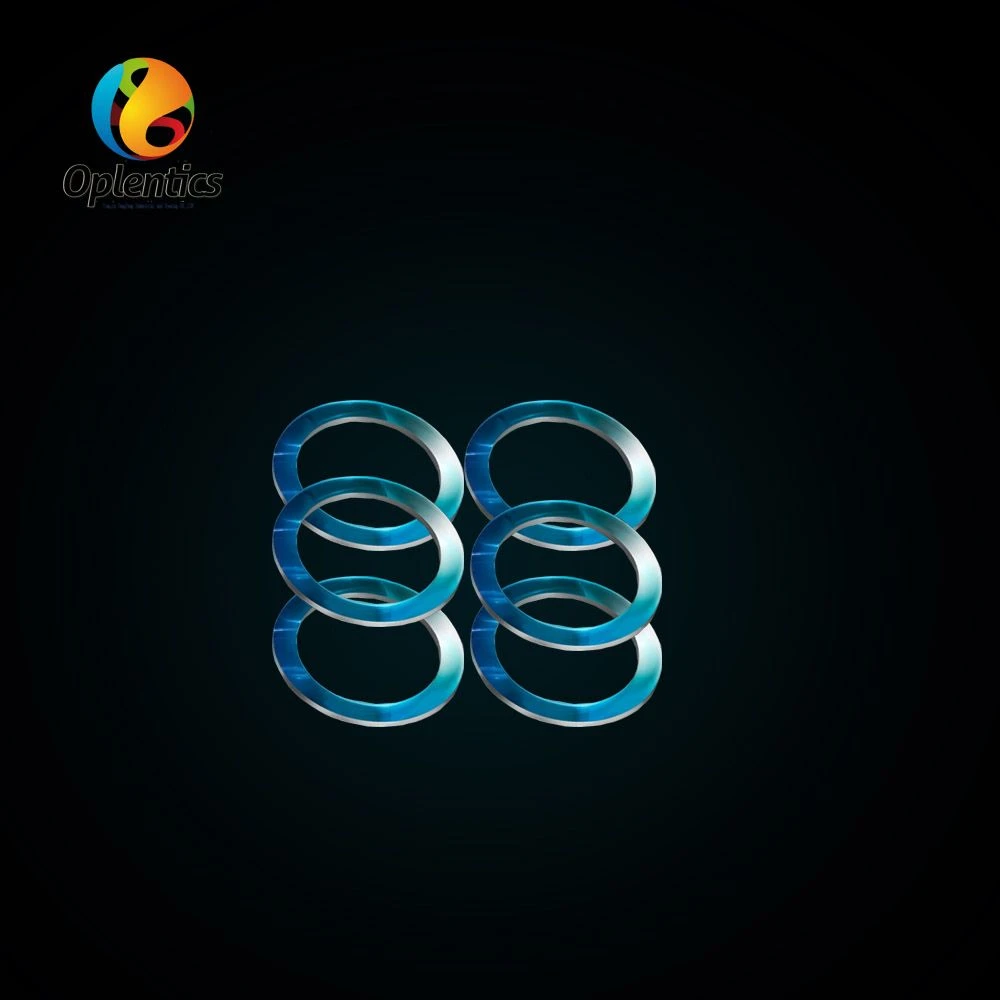 ITO Coating Optical Window with Round Hole for Medical Instrument