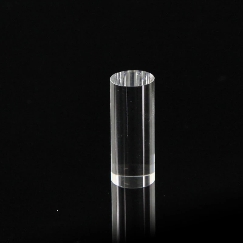 K9 Sapphire Glass Rod Lens Optical Diameter Jgs1 Flat Plano for Laser Optical Equipment Fused Silica Quartz Glass
