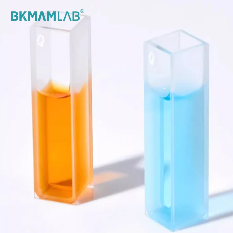 Lab Cuvette 5mm 10mm 20mm 30mm 40mm 50mm 100mm Glass Cuvette Quartz Cuvette