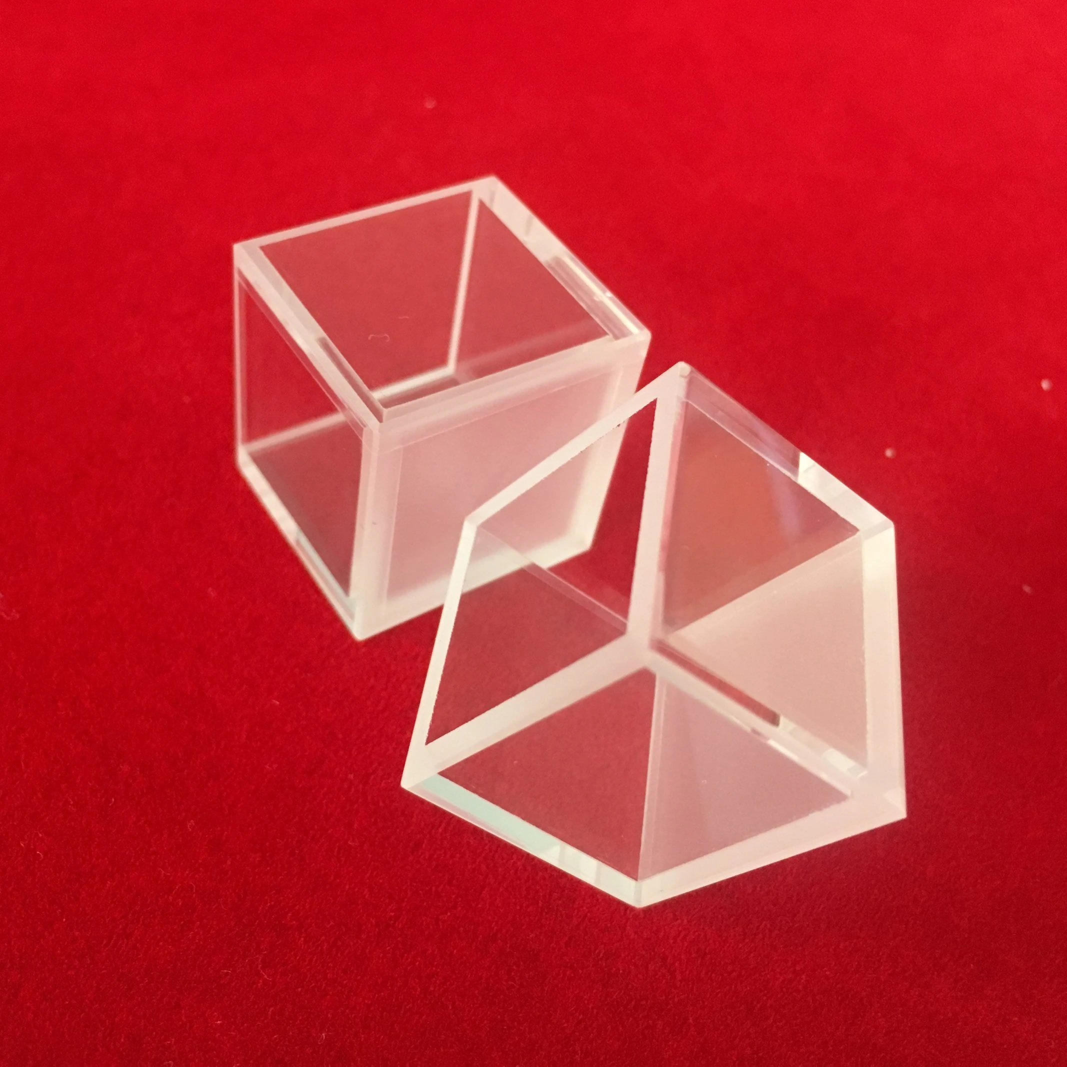 Laboratory Glassware Clear Quartz Flow Cell UV Visible Spectrophotometer Optical Glass Cuvette