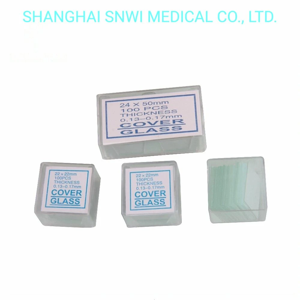 Laboratory Medical Disposable 7201 22X22mm Microscope Coverslip Cover Glass