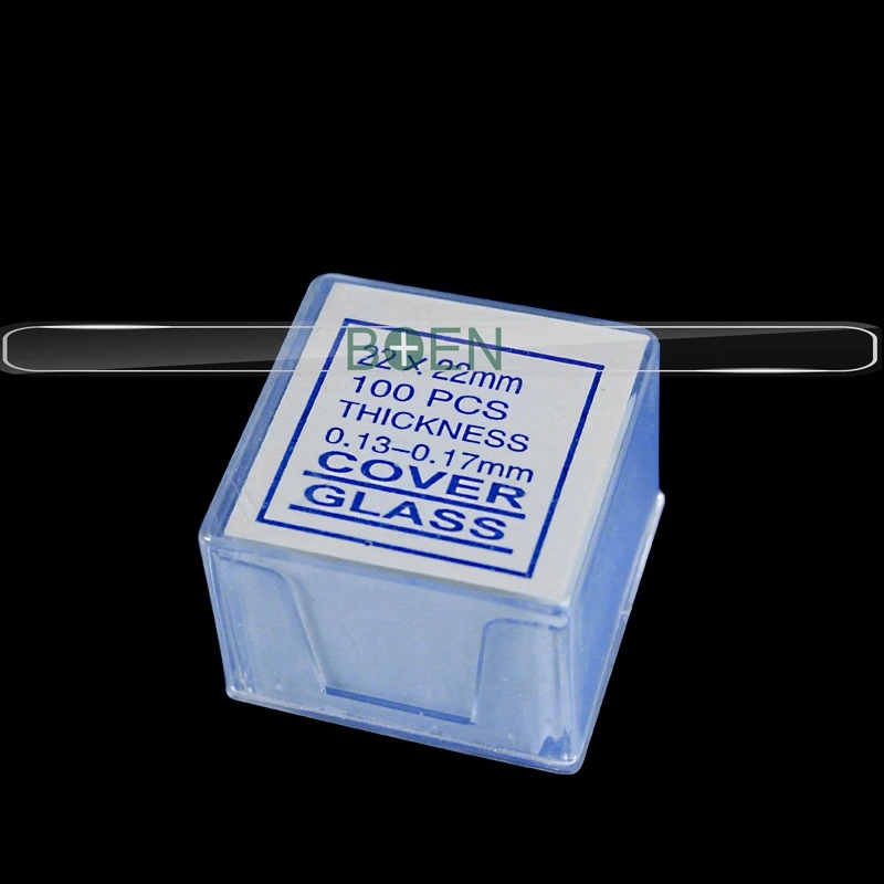 Laboratory Microscope Cover Slip Cover Glass 18X18mm/20X20mm/22X22mm/24X24mm/24X40mm/24X50mm/24X60mm