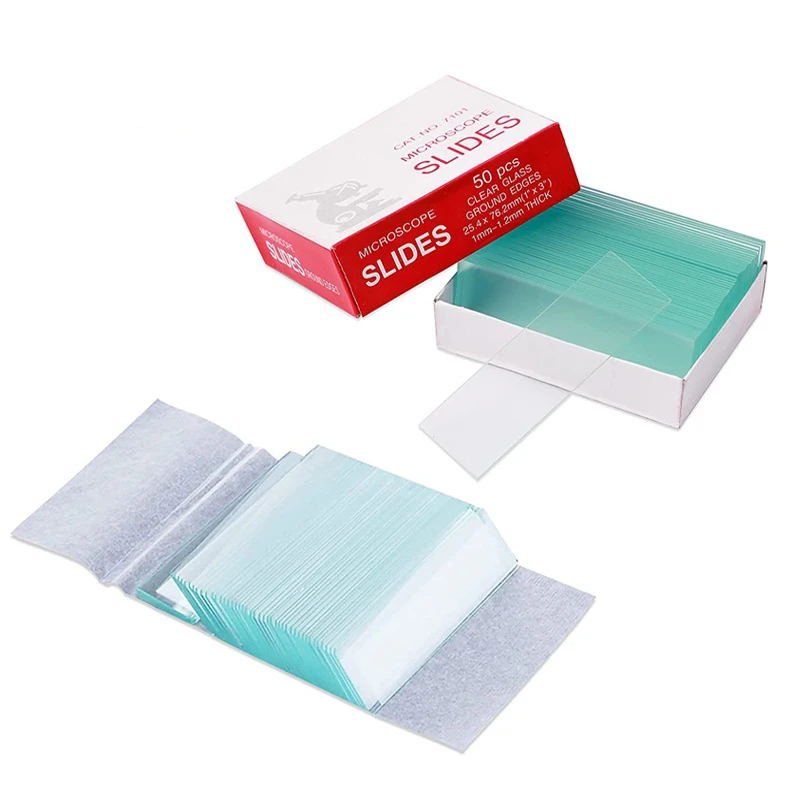 Laboratory Polished Edges Frosted Prepared Microscope Glass Slide 7105 Microscope Slide