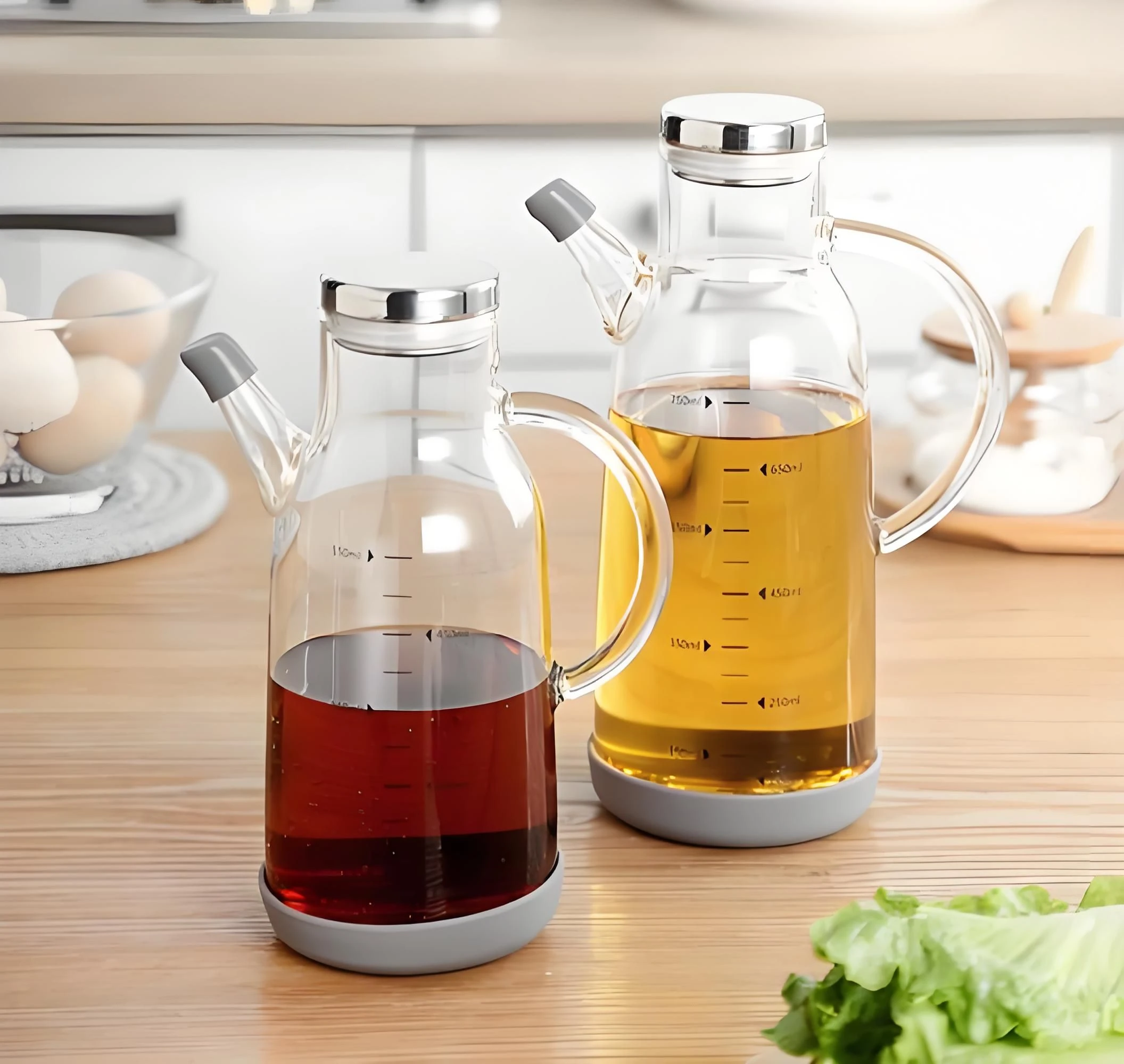 Large Capacity Glass Iced Tea Pitcher with Lid Filter Cold Water Jug Pot