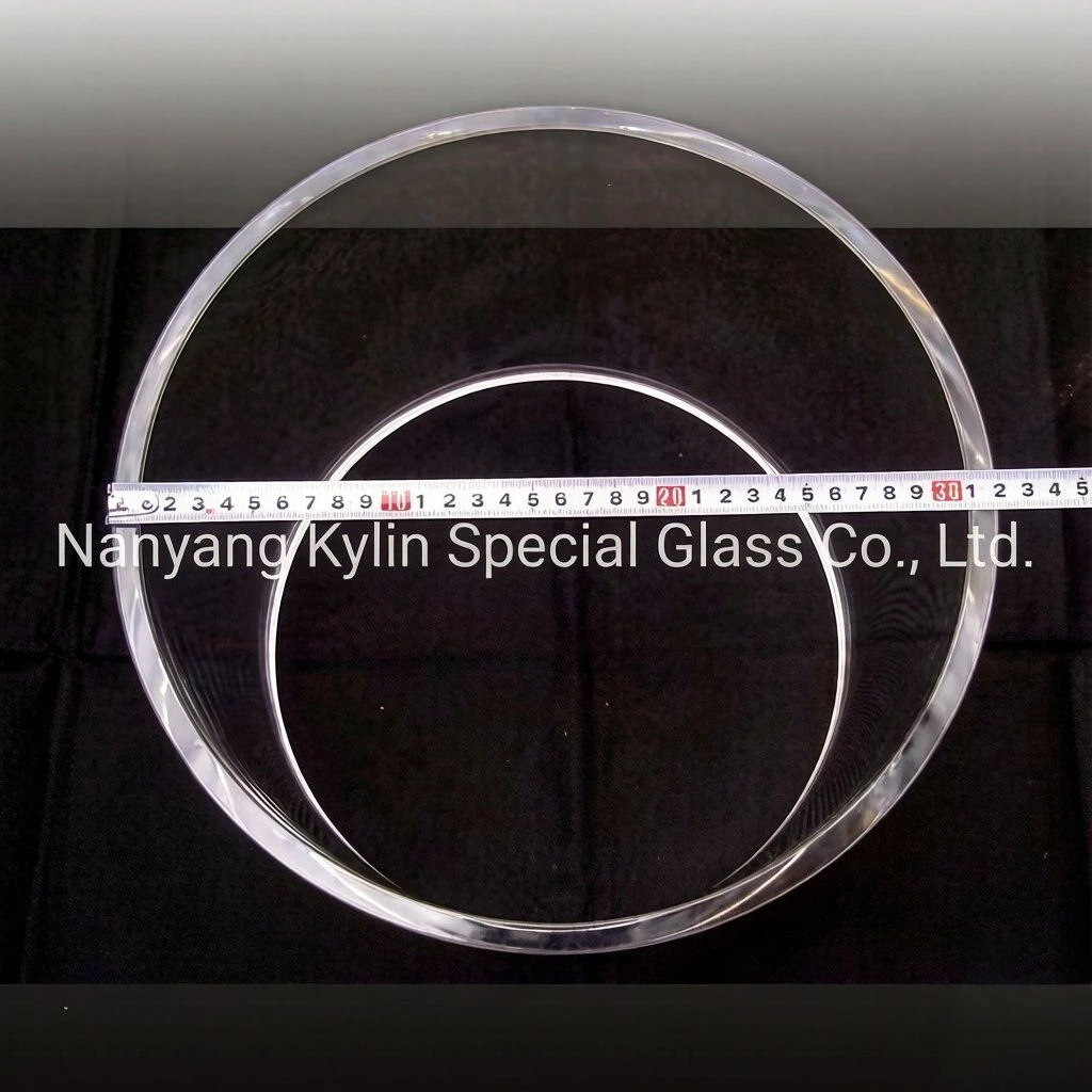 Large Diamater Soda Lime Borosilicate Glass Tube Pyrex Glass Pipe