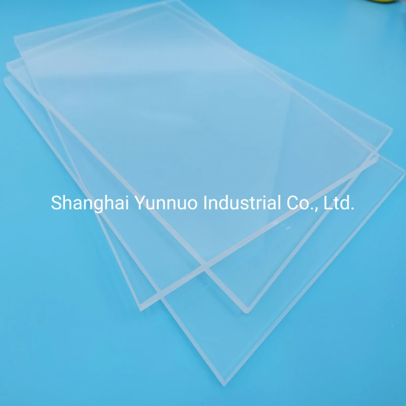 Large Transparent Quartz Glass Plates for UV