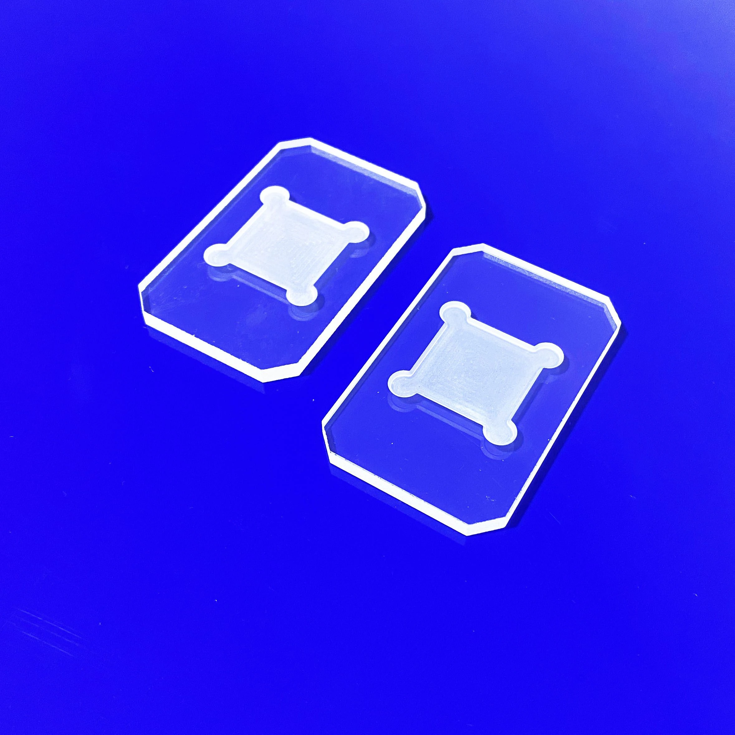 Laser Perforated Quartz Plate Fused Quartz Plate