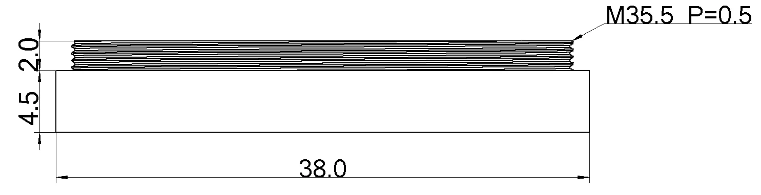 Lomosen Zx-Sfe-Bp85010-35.5 High-Performance Filter, Bp850-10nm Optical Filters