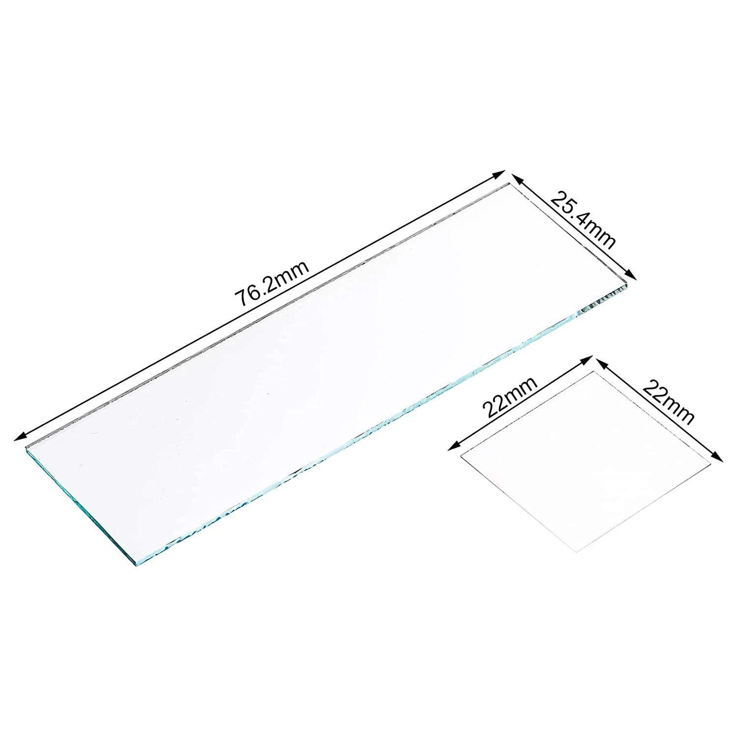Medical Lab Consumables Disposable Microscope Cover Slips Glass Microscope Slides Cover Glass