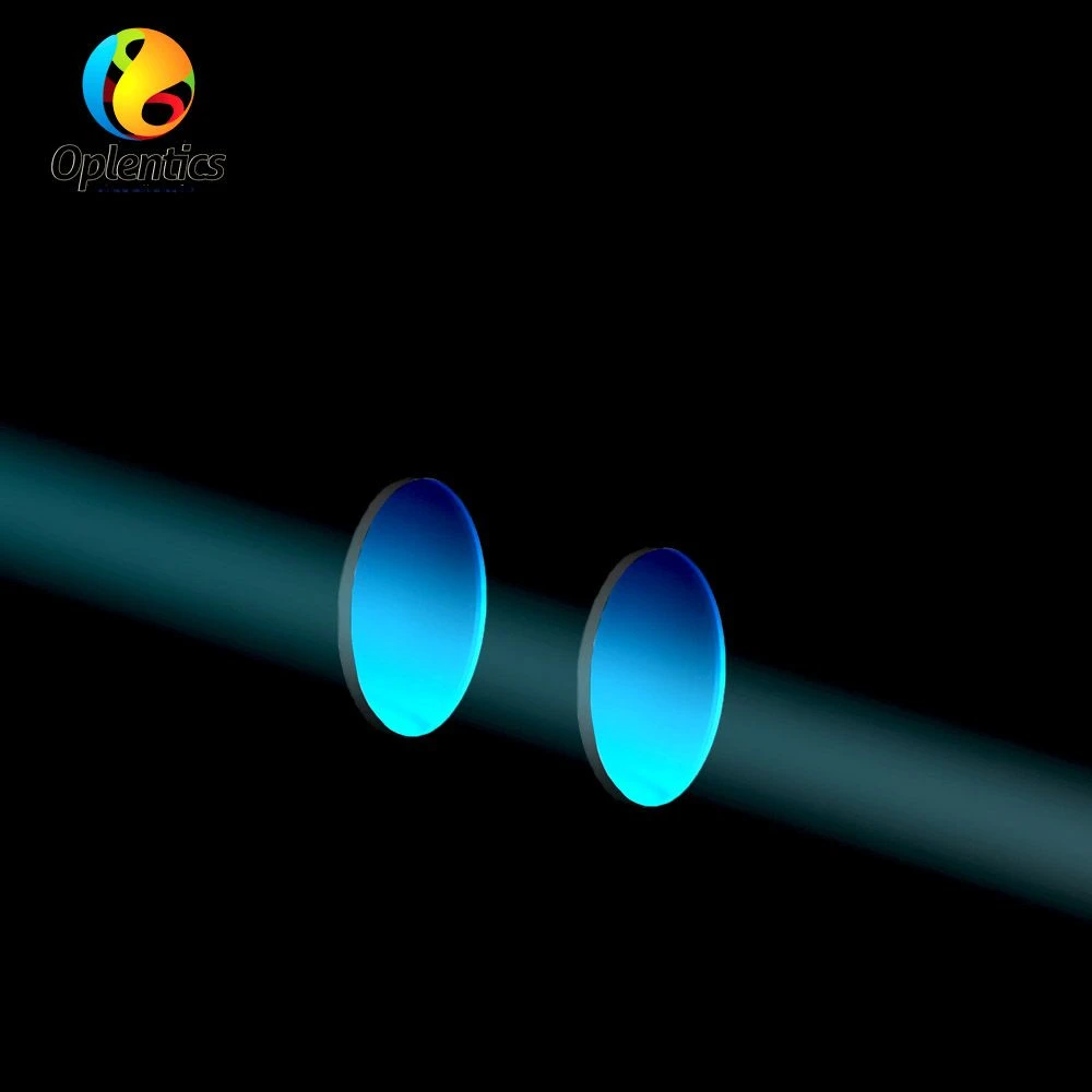 Mgf2/Multi-Layer Coating Edge Black Paint Optical IR Meniscus Lens