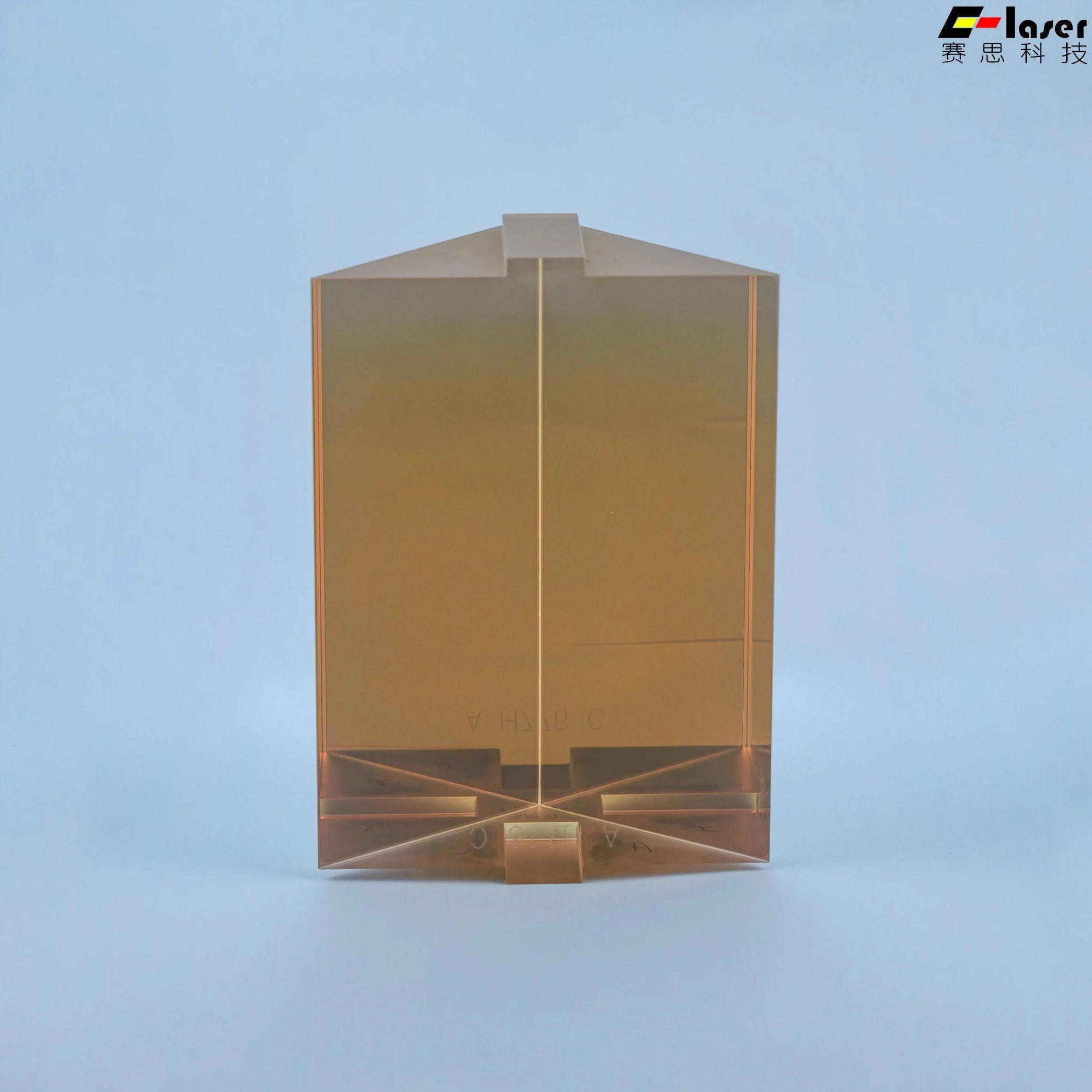 Microcrystalline Glass Right-Angle Prism Mini Triangular Prism for Telescope Periscope Microscopy