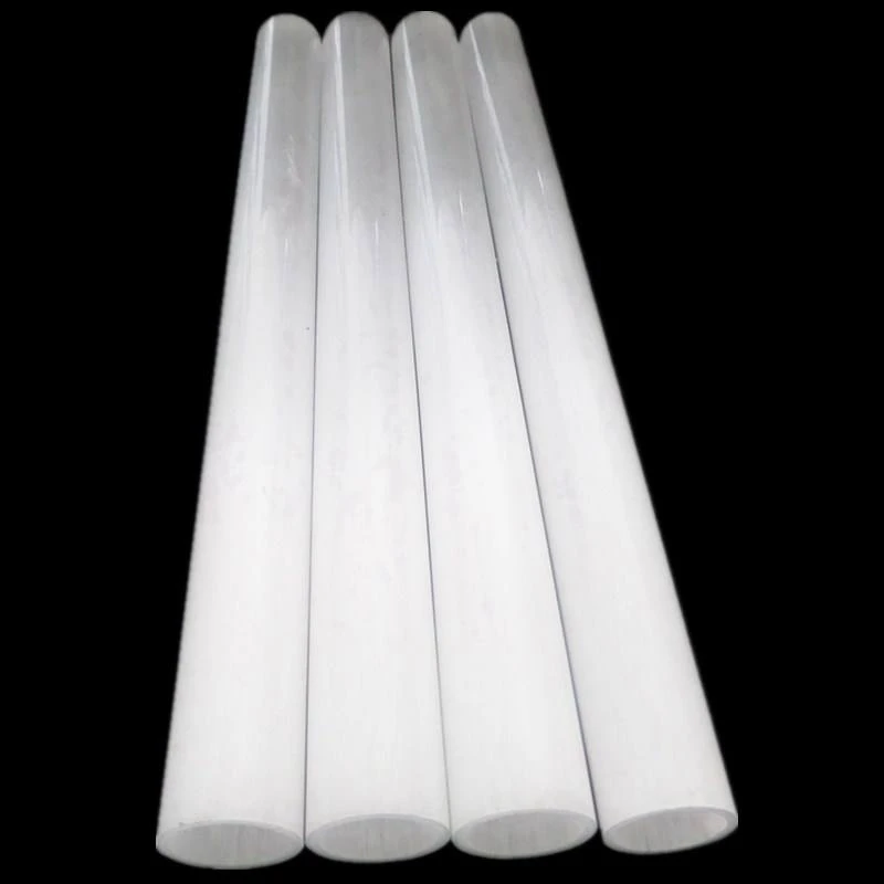 Milky Quartz Glass Tube Resistance for High Temperature
