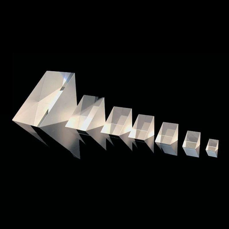 Mini Prism 0.5mm 1mm 2mm 3mm Right Angle Prism 45 Degree 90 Degree Bk7 Right Angle Prism with Al AG Coated