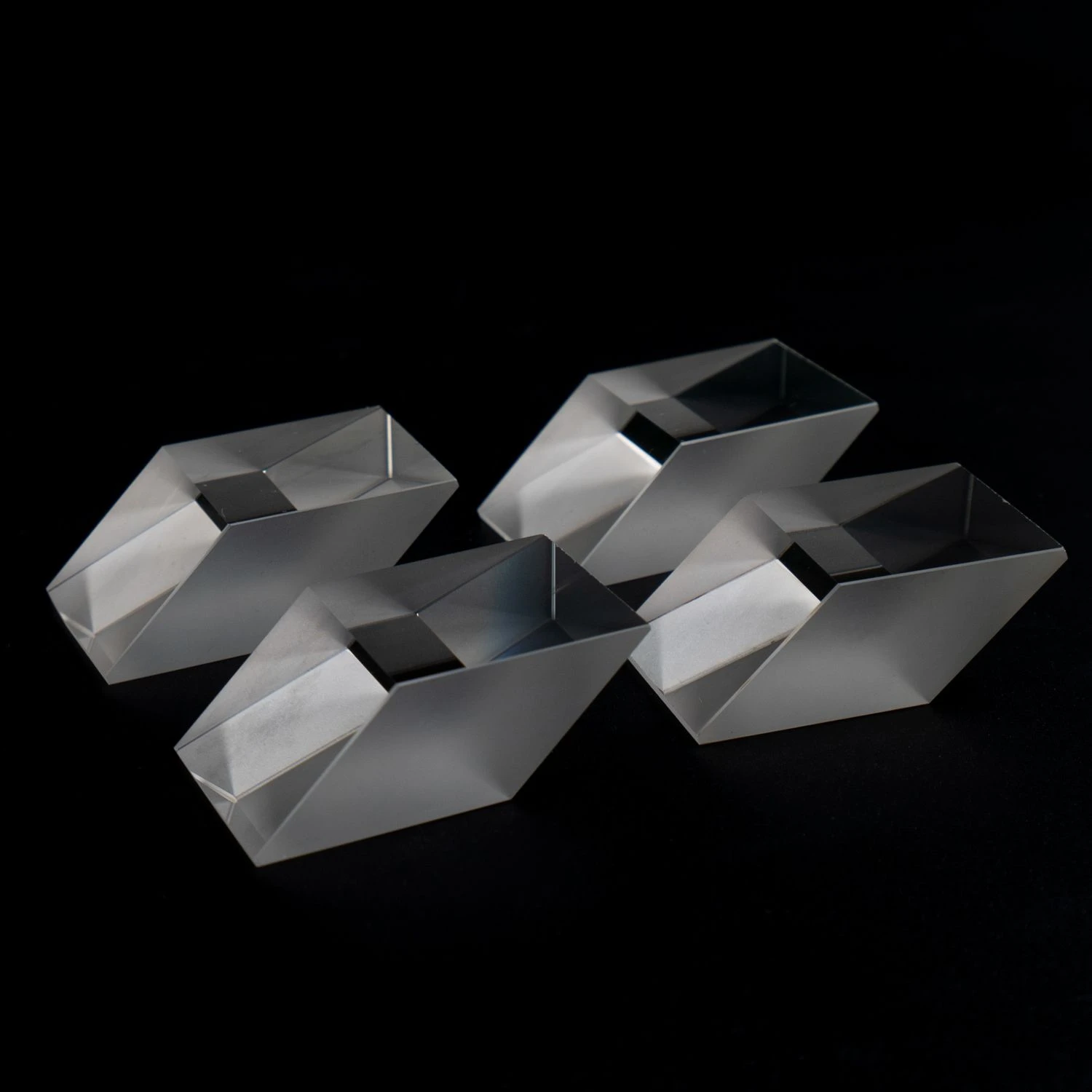 N-Sf11 Mgf2 Borofloat Glass Crystal Equilateral Rhomboid Prism