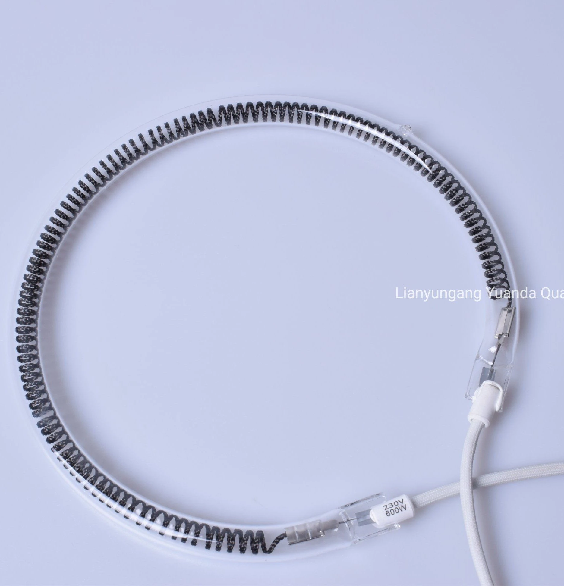 New Arrival Ring Shape Carbon Fiber Medium Wave Quartz Tube Heater for Oven Blowing Machine Pet