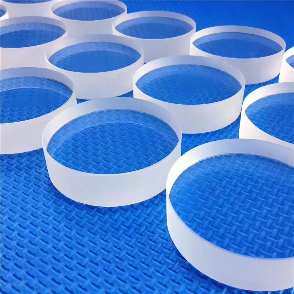 OEM 0.5mm-12mm Quartz Glass for Optical Len Glass with Ar/AG Coating