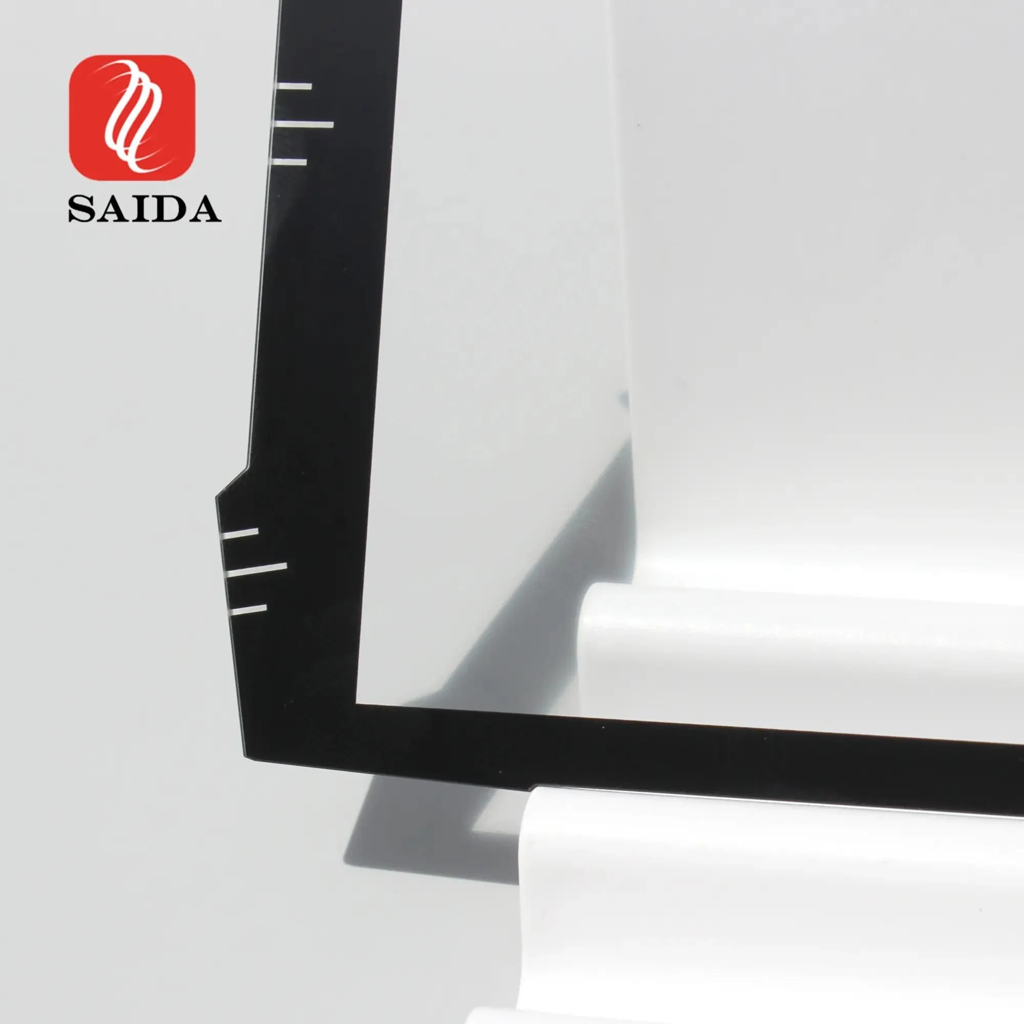 OEM Irregular 0.5mm-2mm Etched AG Display Cover Glass for Navigator