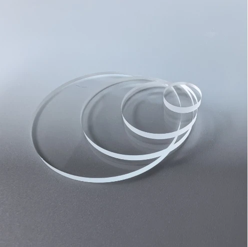OEM ODM Custom Round Tempered Glass Cover for Water Meter, Waterproof Clear Toughened Glass Water Meter Lens Manufacturer