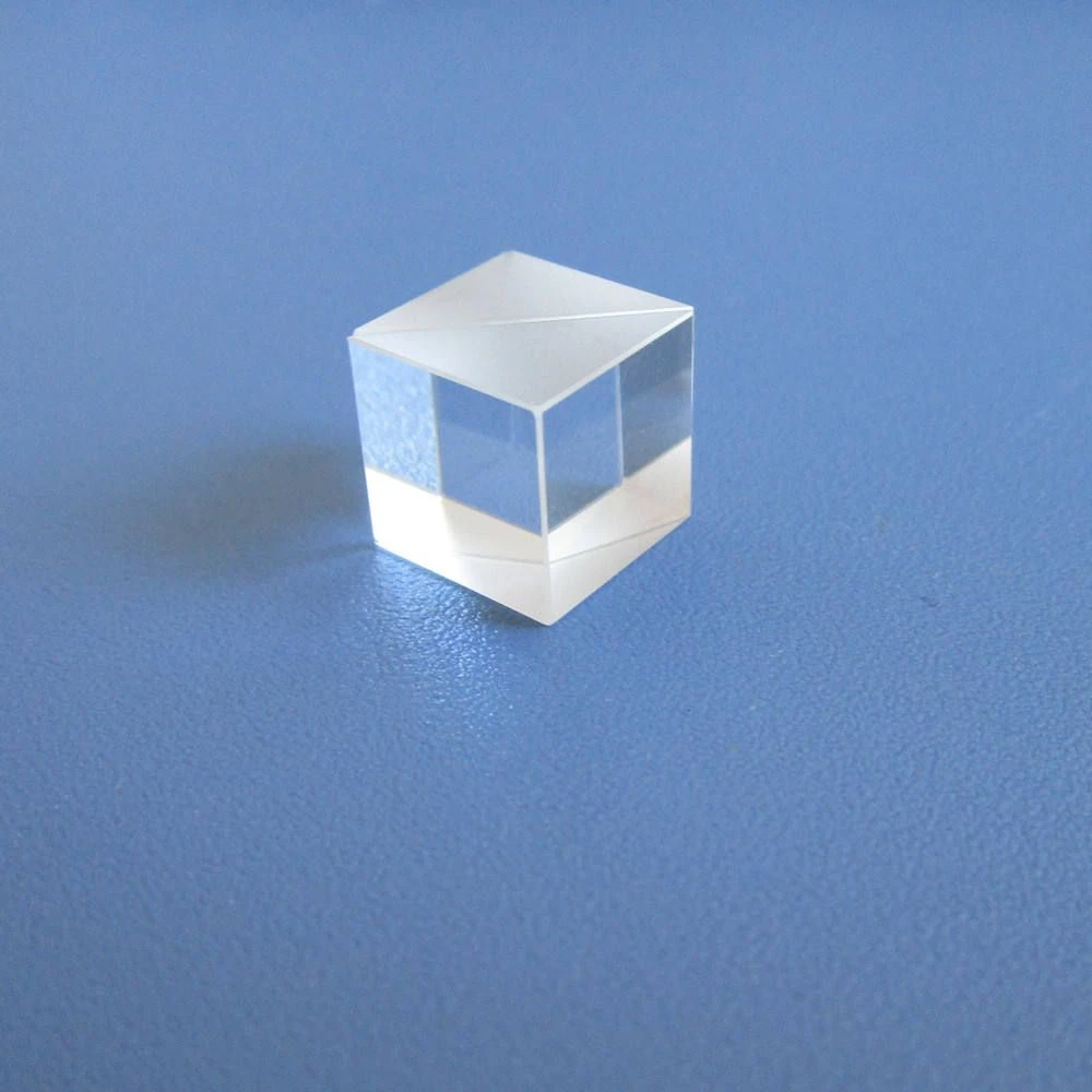 Optical Glass Beam Splitter Cube Prism for Television Image Projection Holographic