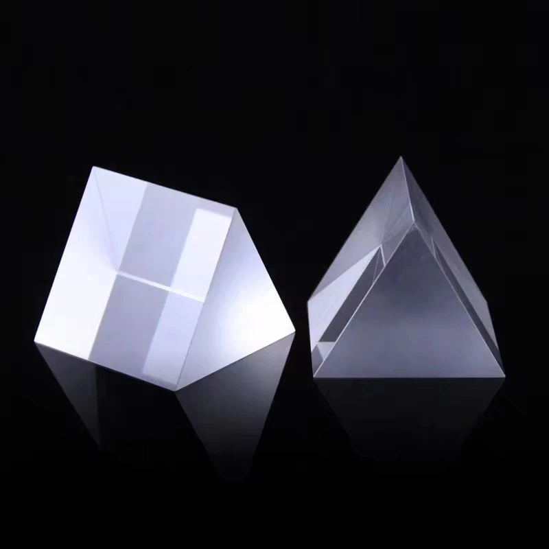 Optical Glass Bk7/K9/UV Fused Silica Rectangular Right Angle Prism