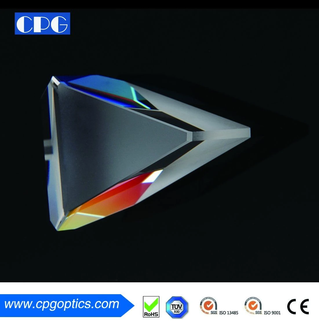 Optical Glass Corner Cube Prism Triangle Prism Pyramid Prism