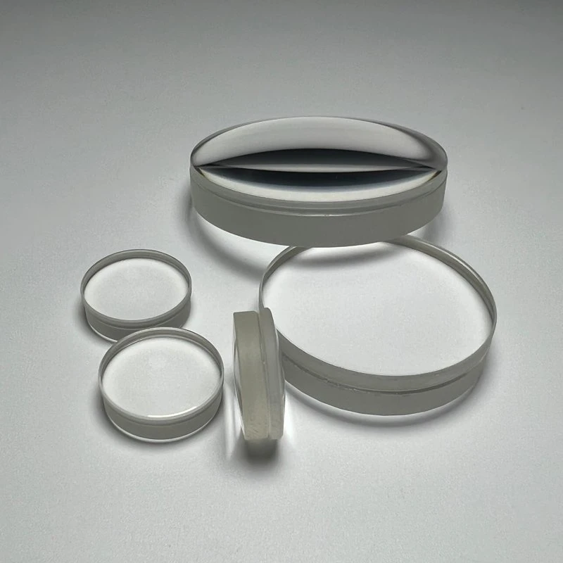 Optical Glass Silicon CaF2 Mgf2 Znse Zns Sapphire Achromatic Doublet Lens