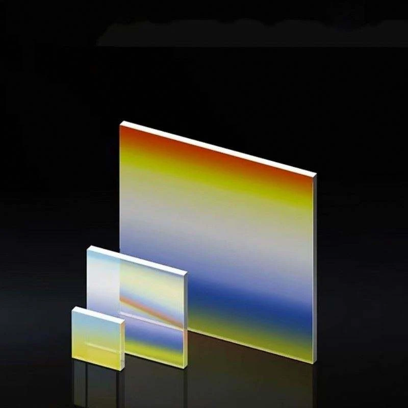 Optical Grade Bk7 Glass 25*25*6mm 300-900nm UV Vis IR Holographic Transmission Diffraction Grating