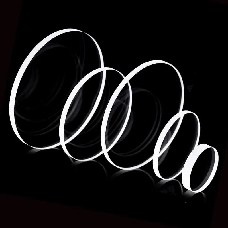 Optical-Grade Fused Silica Wafer – Quartz Glass Disk