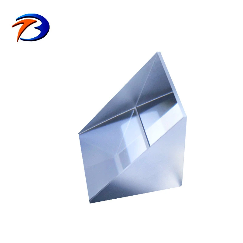 Optical K9 Bk7 Glass Right Angle Prisms 45 Degree Al Coat Right Angle Prism Mirror