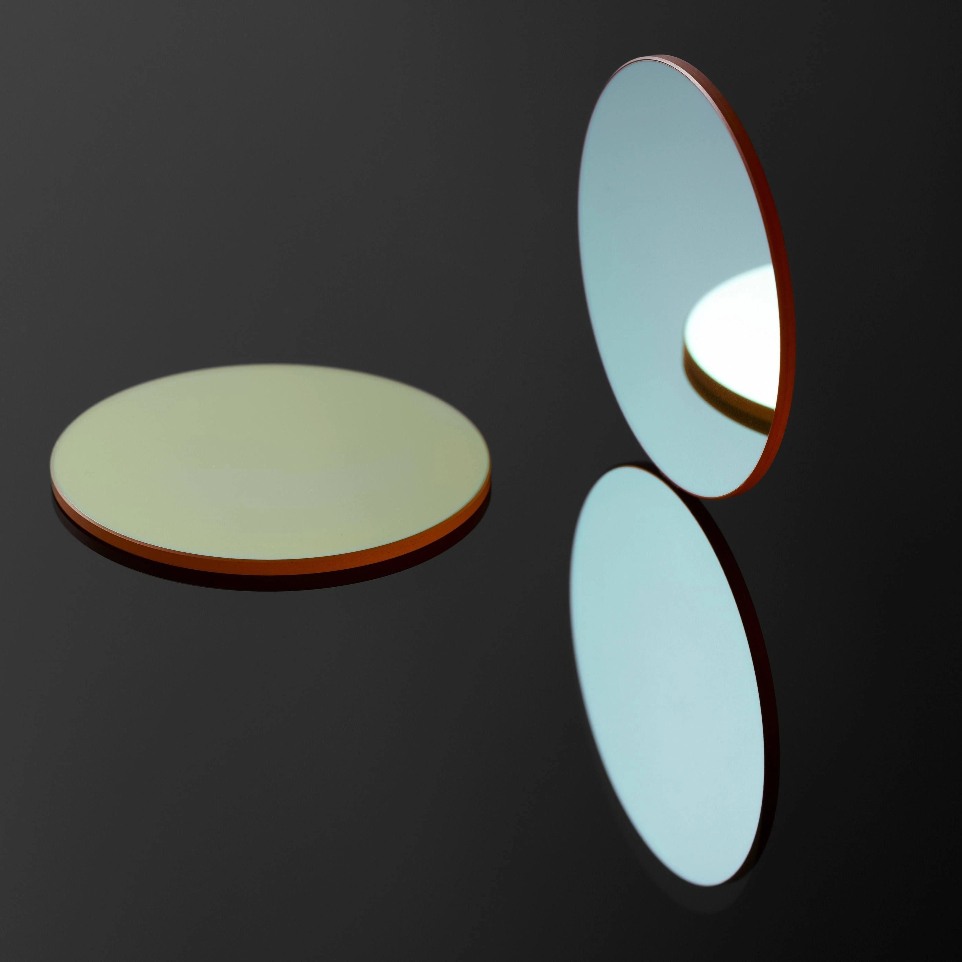 Optical Znse Zinc Selenide 2μm~12μm 50/50 Plate Beamsplitter with Coating for Infrared Spectroscopy Systems