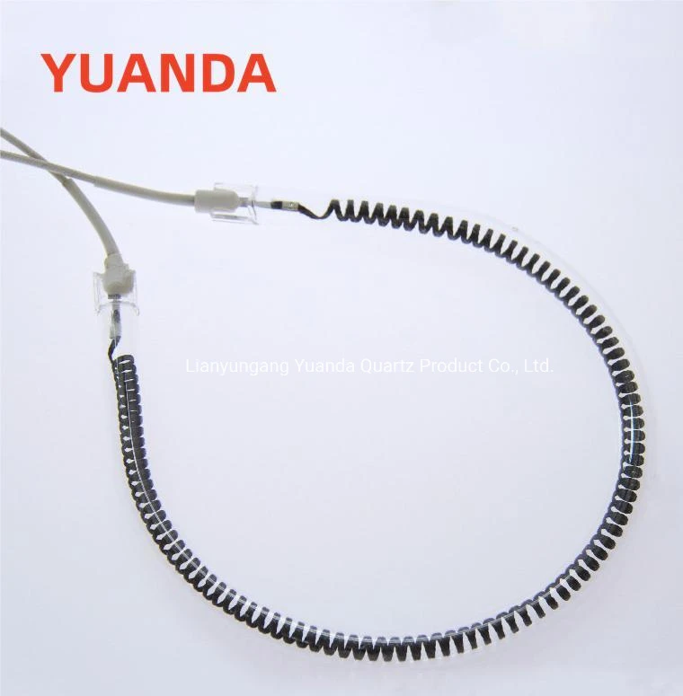 Pear Shaped Quartz Carbon Fiber Infrared Heat Lamp