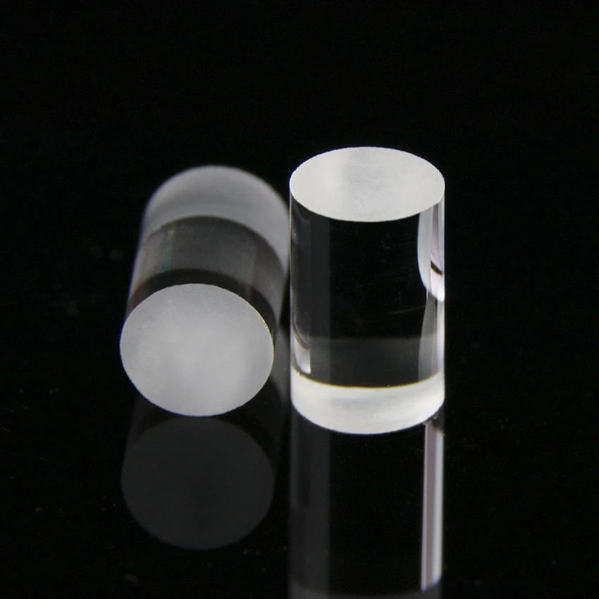 Precision Quartz Sapphire Rod Lens for Professional Equipment