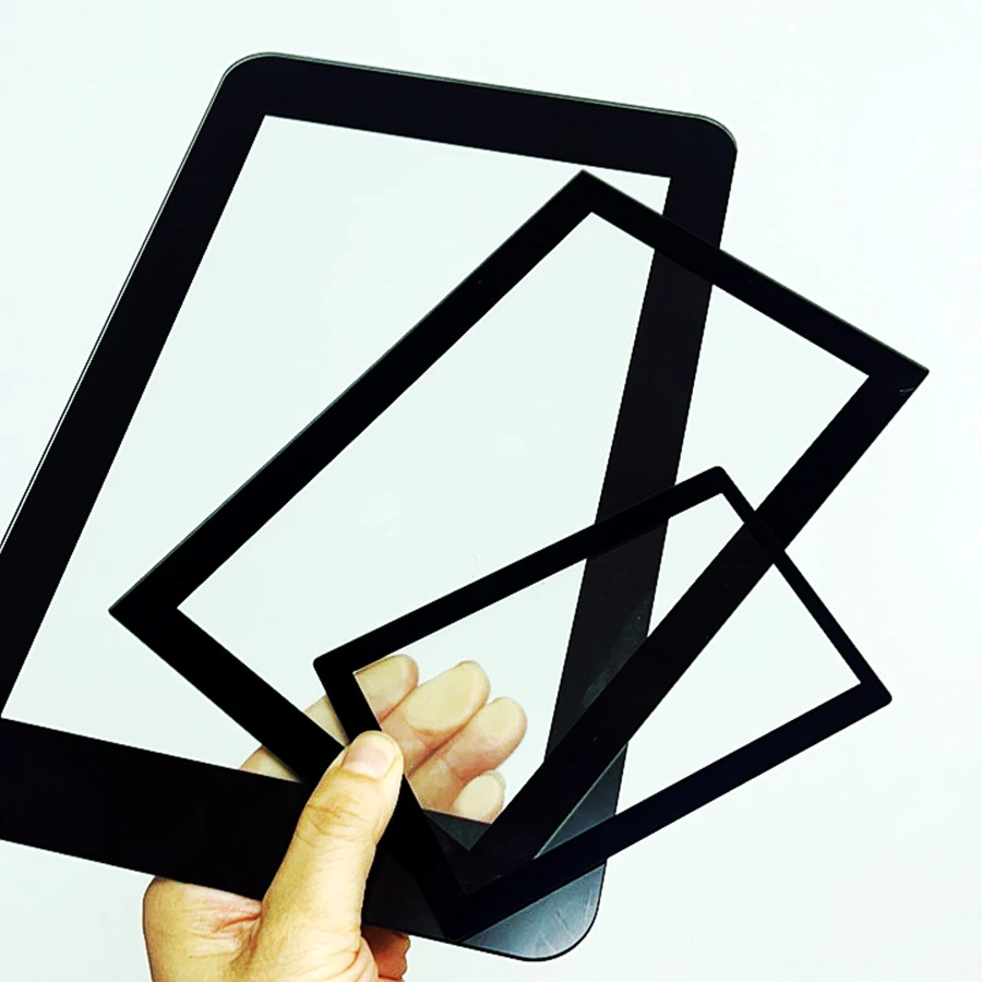 Premium LCD LED Screen Panel Cover Glass for Appliances
