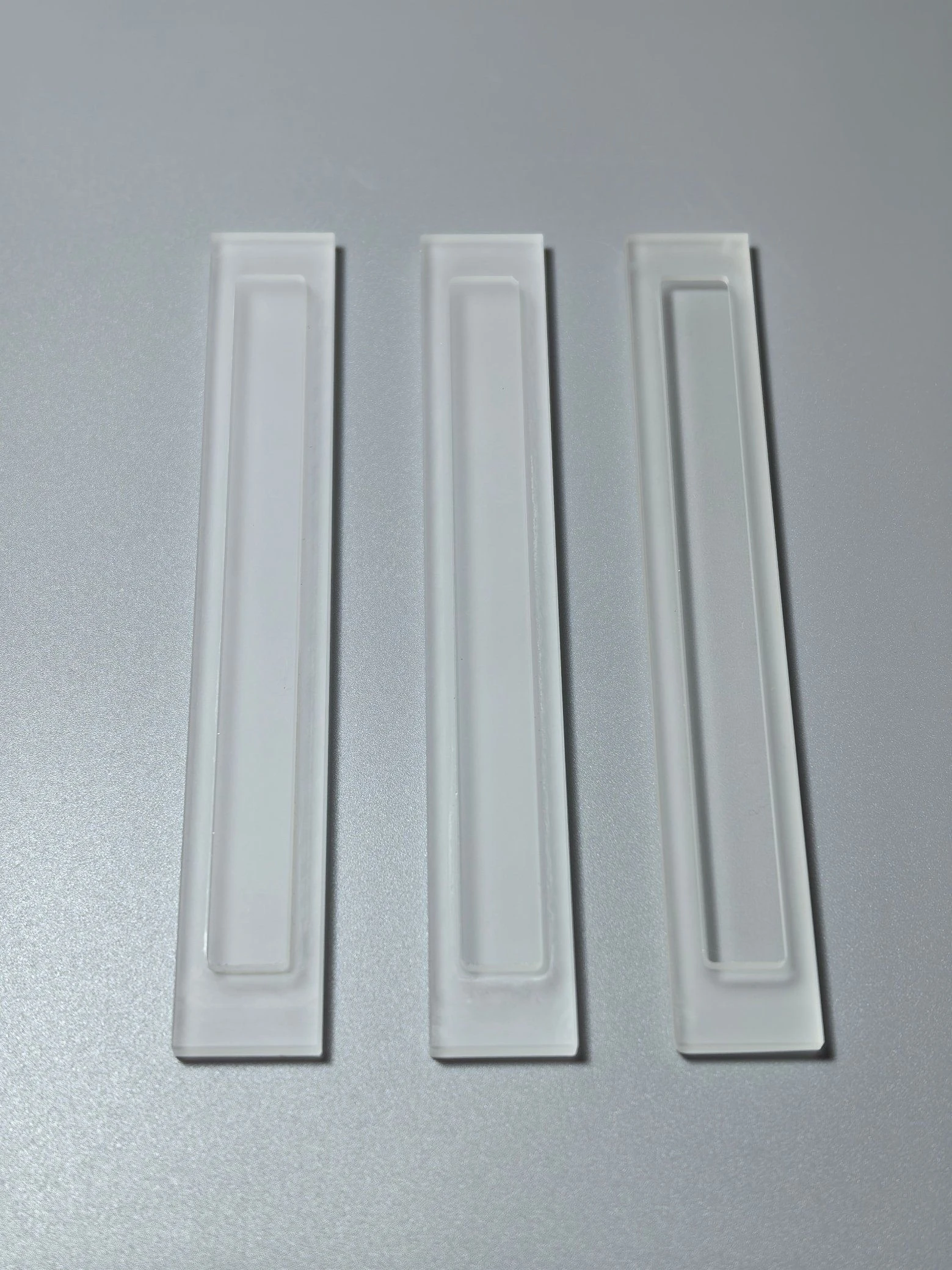 Premium Quality 3.3 Borosilicate Step Glass for Scientific Optical Lens Application