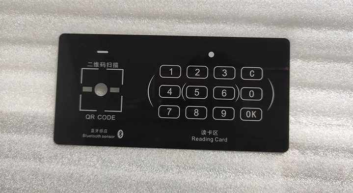 Professional Ultra Tough Af Ar AG Cover Glass for Industrial Control Touch Panel