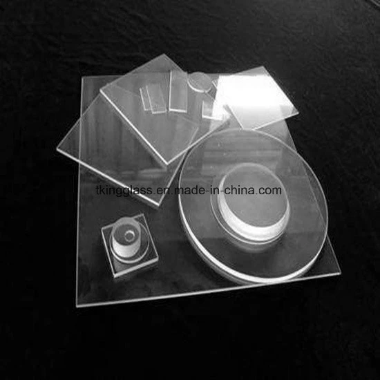 Quartz Glass Disc/ Layer Carved Quartz Plate