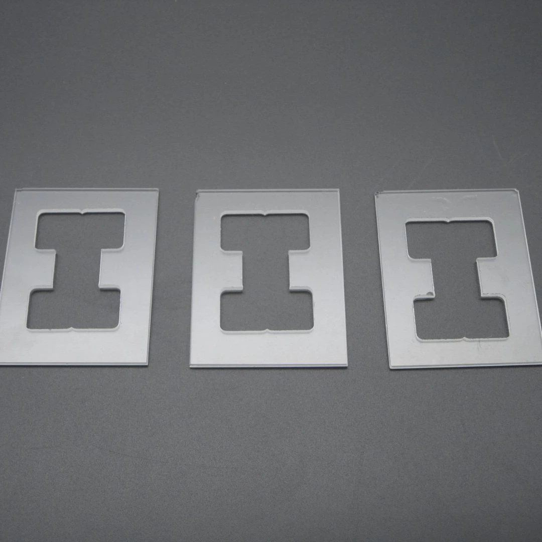 Rectangular Transparent Clear Square Round UV Quartz Glass Plate with Holes