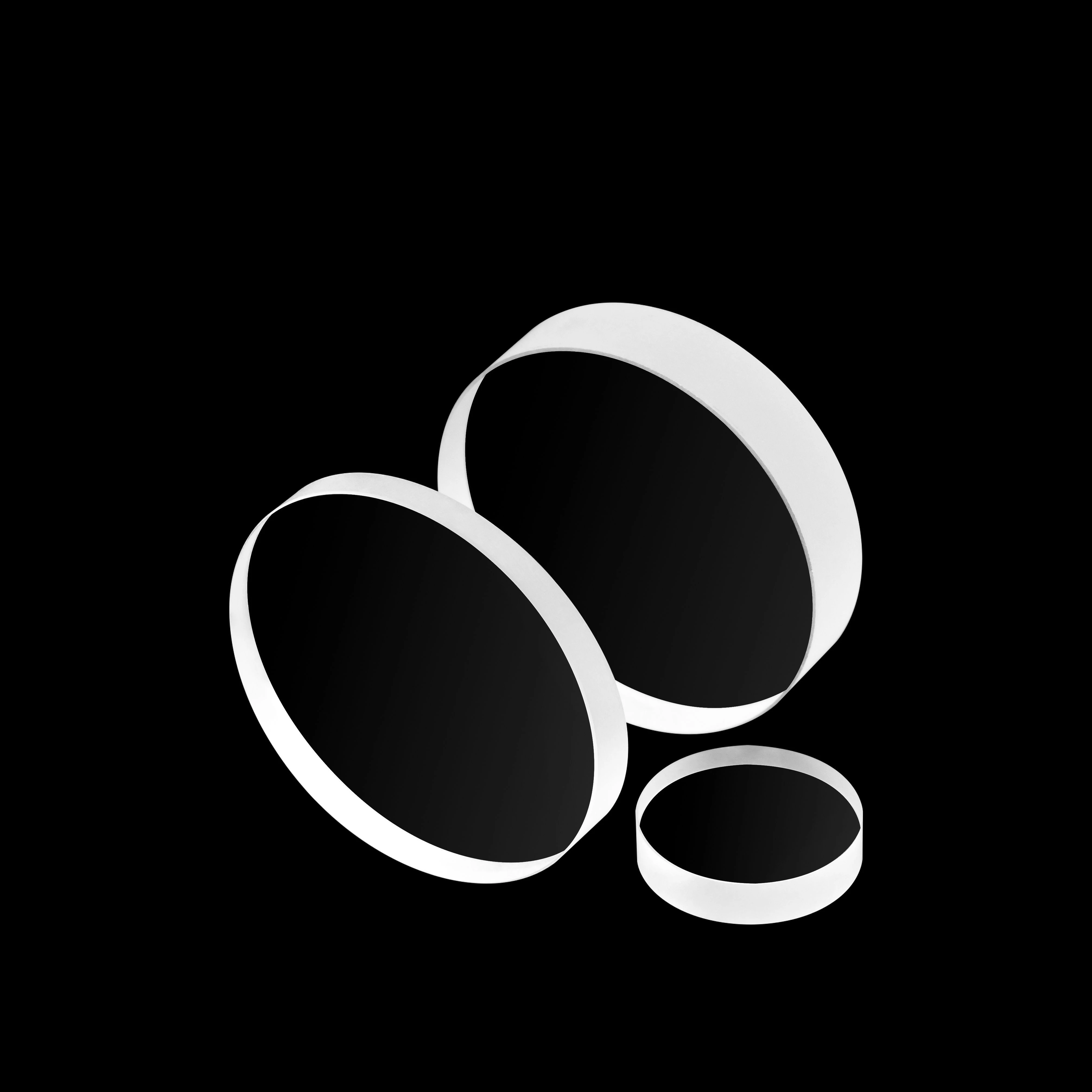 Round Glass Optical Windows with Protective Sapphire Coating Protective Mirror Wedge Windows