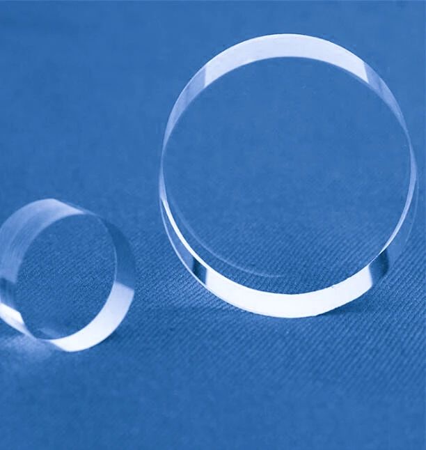 Round Thick Transparent Quartz Silicon Wafer for Semiconductor