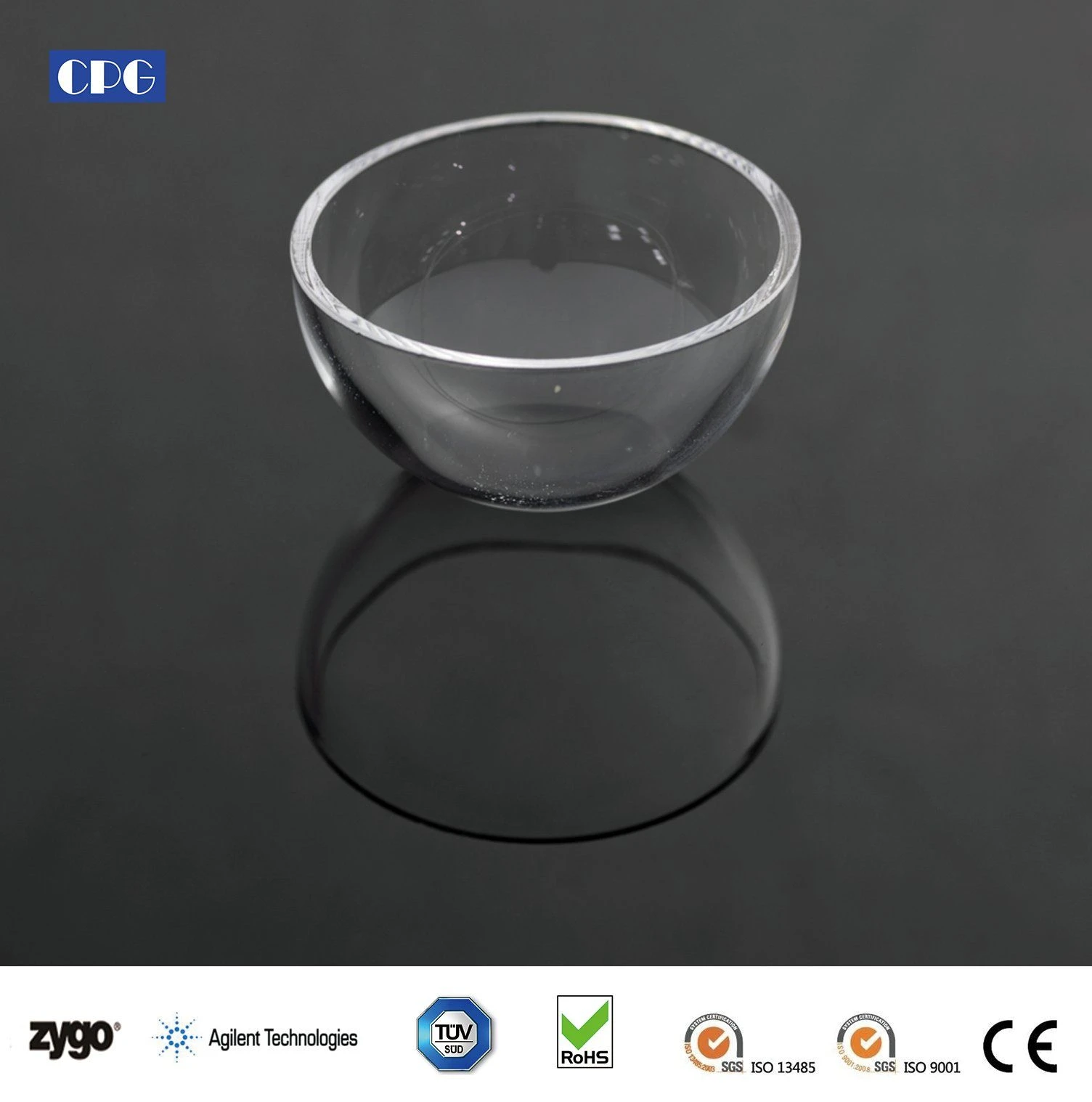 Sapphire dome with laser AR coating for infrared use