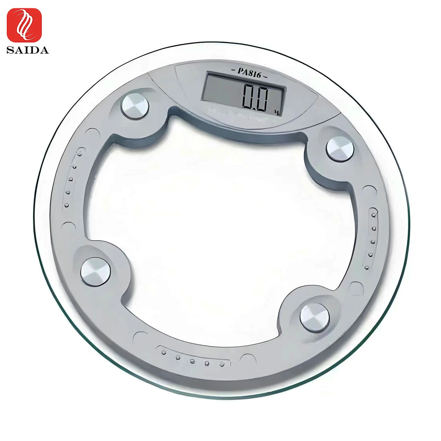 Scratch-Resistant ITO Tempered Silk Printing Cover Glass for Electronic Fat Weighing Kitchen Scale