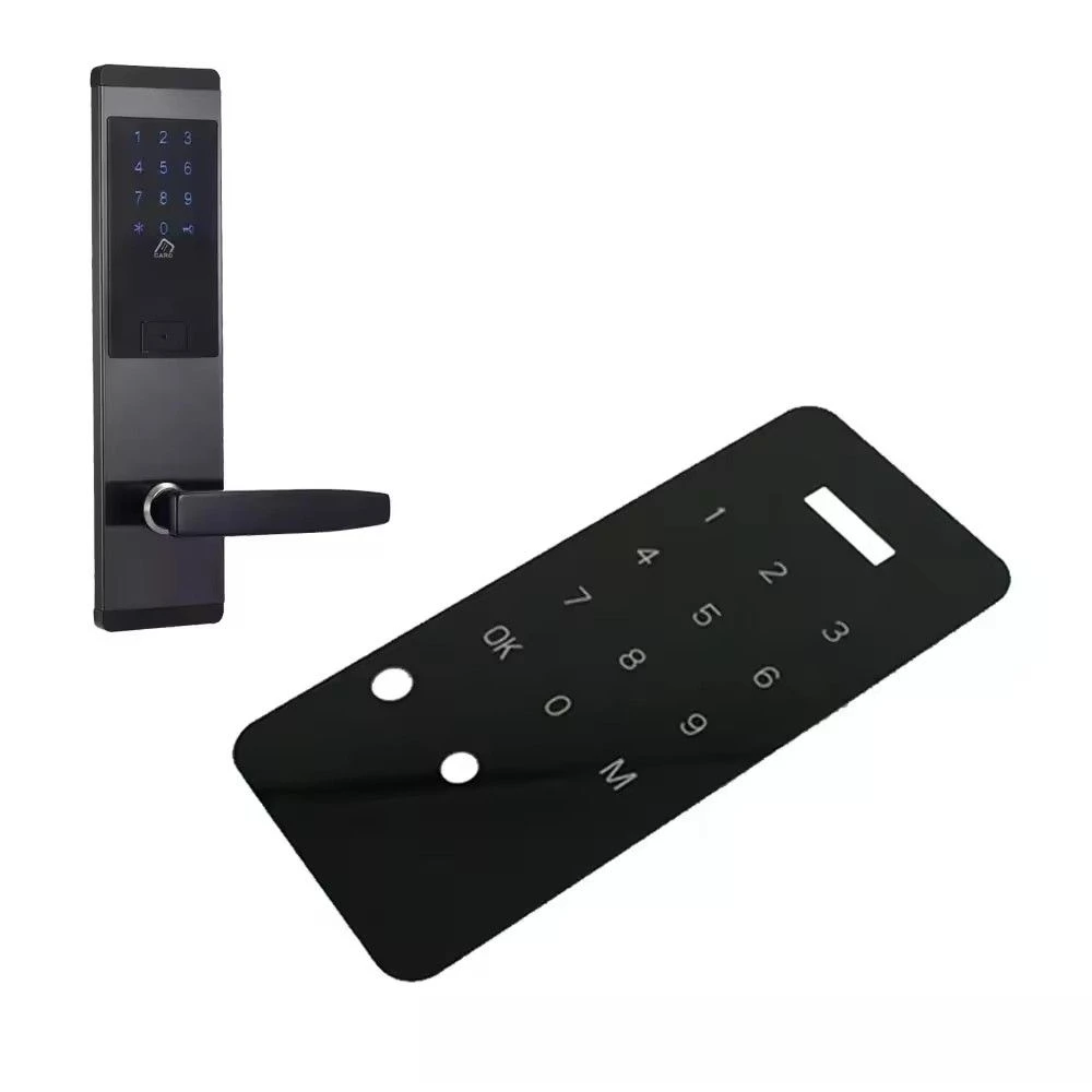 Smart Home Door Lock Touch Panel Tempered Glass Cover