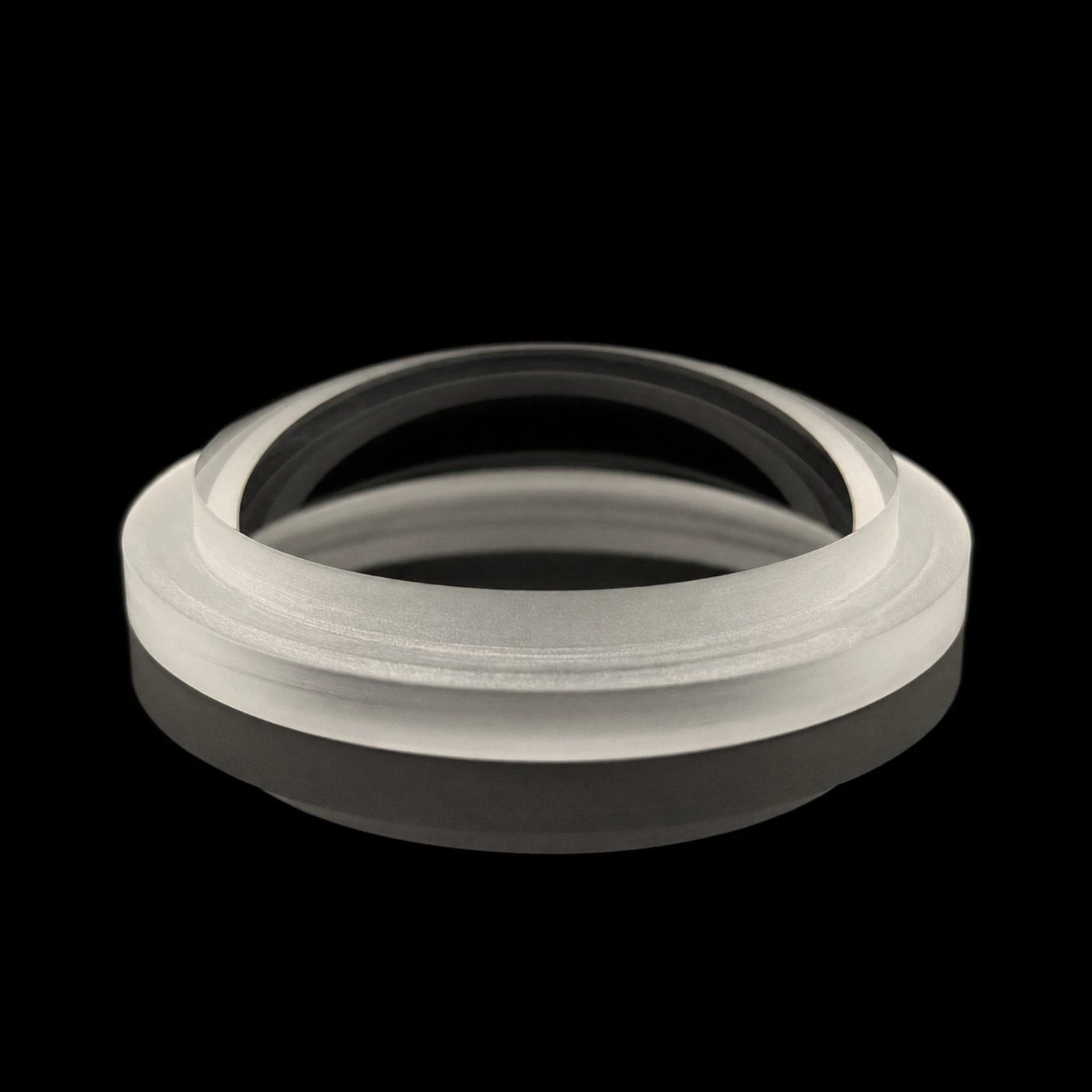 Smooth Surface Stable Substrate Custom Large Format Optical Lens for Security Monitoring