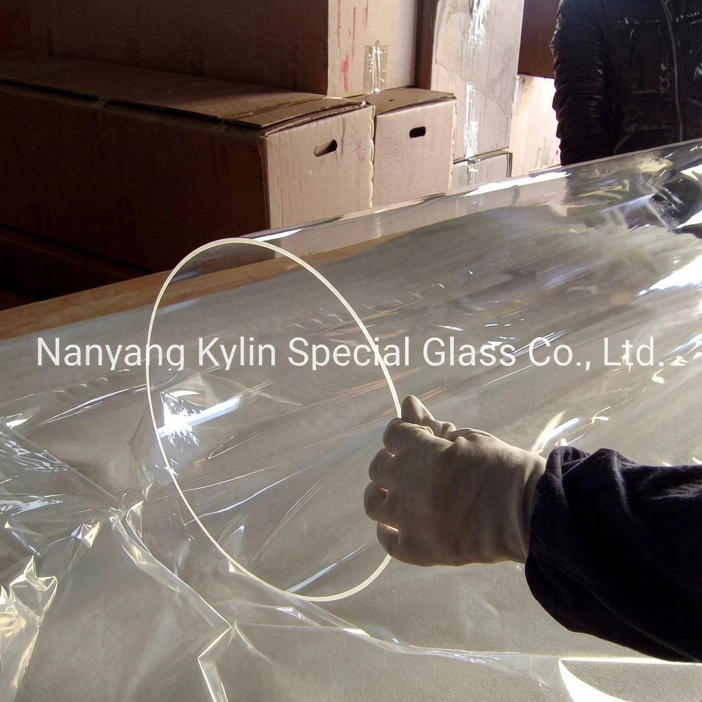 Solar Energy Optical Quartz Glass Tube Industrial Glass Pipe