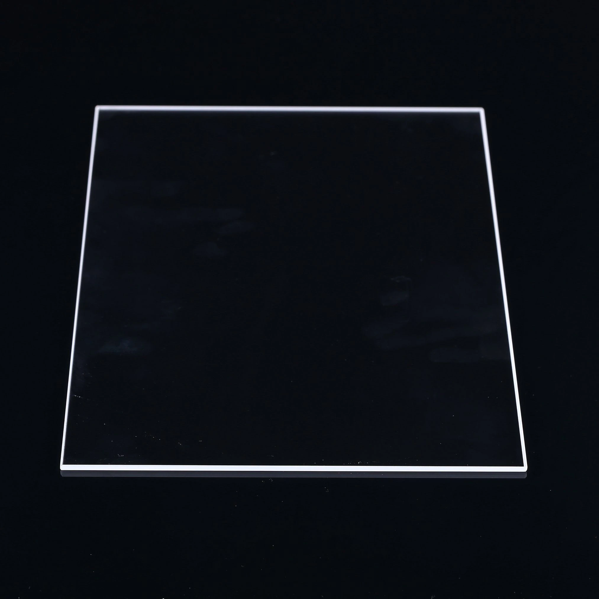 Success High Quality Clear Optical Round Quartz Plates Transparent Quartz Wafer