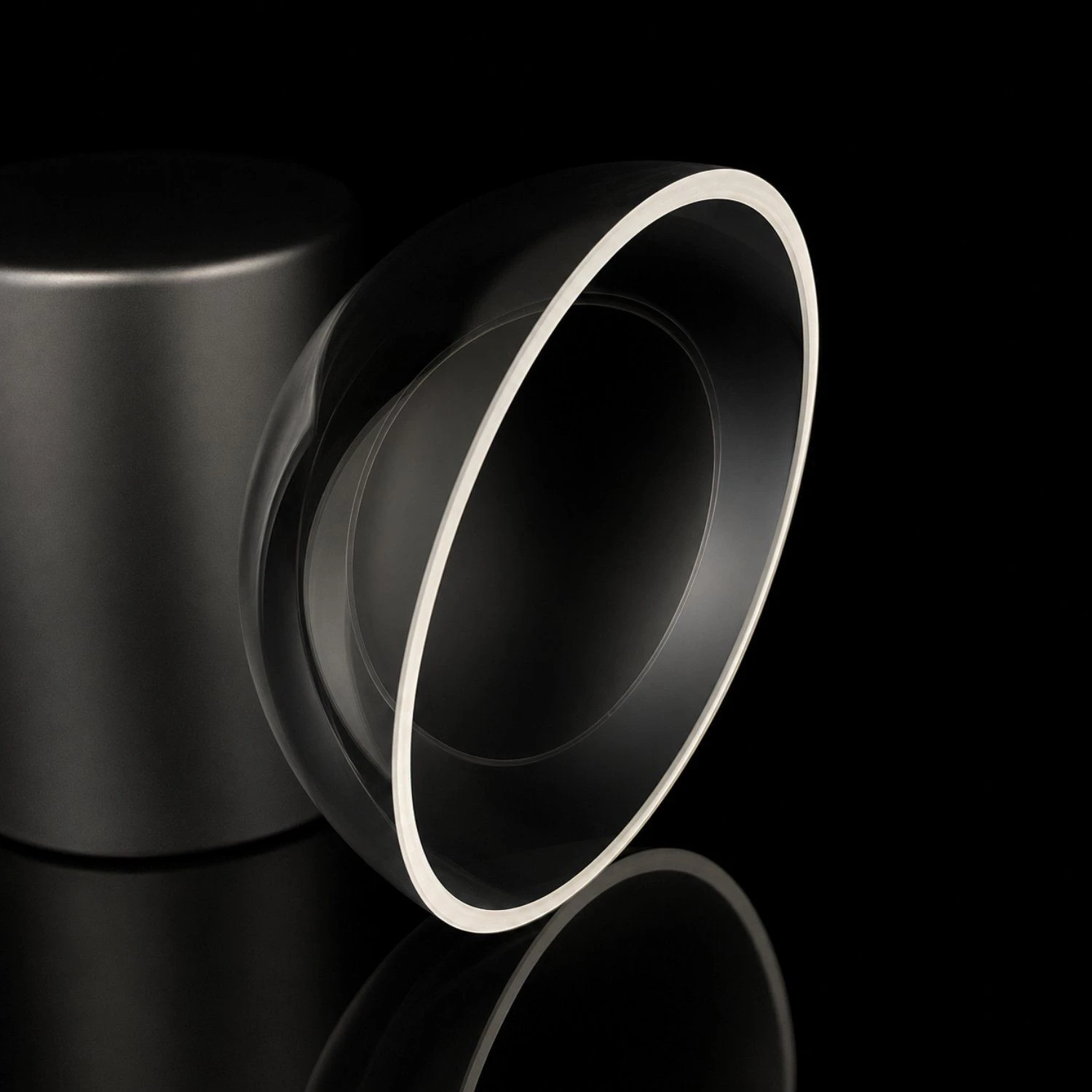 Suppress Stray Light Optimize Focus Custom Bi-Convex Optical Lens for Industrial Inspection
